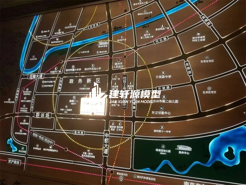长子区域壁挂模型