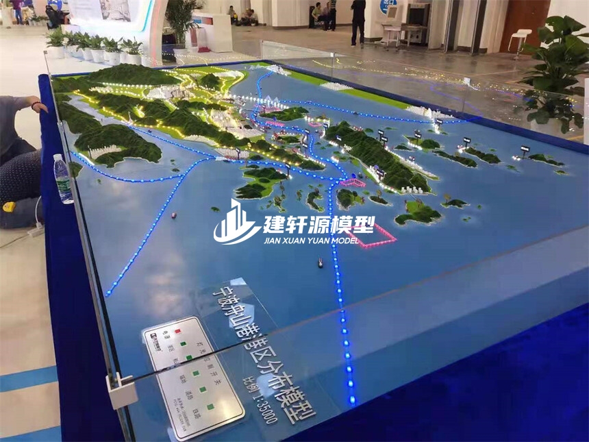 长子地形地貌模型