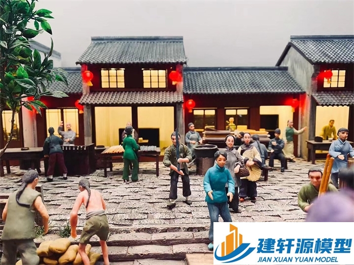长子香市微缩模型